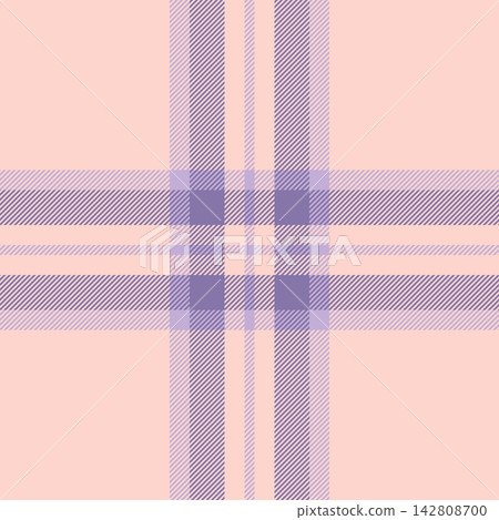Greeting fabric check tartan, no people textile texture plaid. Variation background vector pattern seamless in light and indigo colors. 142808700