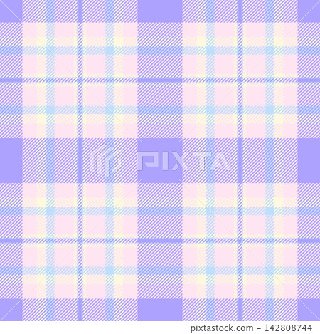 Menswear seamless textile fabric, cowboy vector pattern plaid. Gift background check texture tartan in light and indigo colors. Menswear seamless textile fabric, cowboy vector pattern plaid. Gift background check texture tartan in light and indigo colors. 142808744