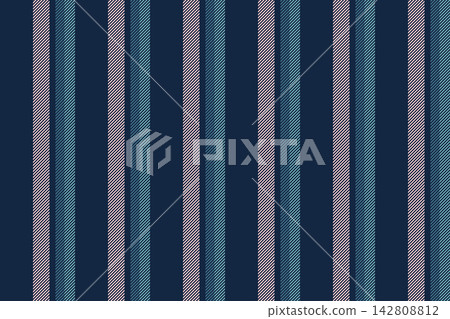 Lined background texture pattern, identity lines textile fabric. Marriage stripe vector vertical seamless in dark and cyan colors. Lined background texture pattern, identity lines textile fabric. Marriage stripe vector vertical seamless in dark and cyan colors. 142808812