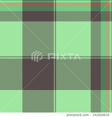 Summer pattern textile background, sketch fabric plaid tartan. Styling seamless vector texture check in green and pastel colors. Summer pattern textile background, sketch fabric plaid tartan. Styling seamless vector texture check in green and pastel colors. 142808820