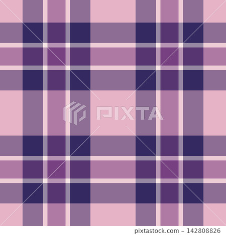 Window texture tartan plaid, madras background textile seamless. Pixel check vector pattern fabric in pastel and light colors. Window texture tartan plaid, madras background textile seamless. Pixel check vector pattern fabric in pastel and light colors. 142808826