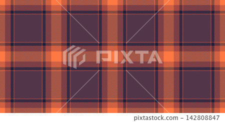 Empty vector pattern plaid, 40s tartan background seamless. American check texture fabric textile in pink and red colors. Empty vector pattern plaid, 40s tartan background seamless. American check texture fabric textile in pink and red colors. 142808847