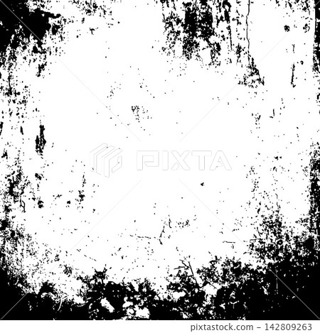 Vintage dirty concrete paint effect abstract vector background 142809263