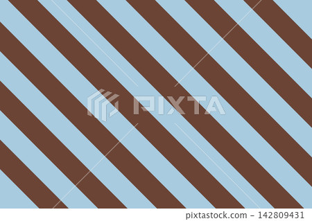 Retro-colored diagonal stripe background material, horizontal, light blue and brown. Retro-colored diagonal stripe background material, horizontal, light blue and brown. 142809431