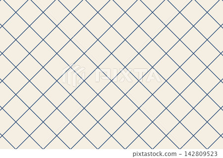 Retro-colored diamond grid background material, horizontal, navy blue and beige. Retro-colored diamond grid background material, horizontal, navy blue and beige. 142809523