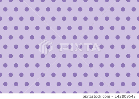 Retro-colored polka dot background material, horizontal, purple/light purple Retro-colored polka dot background material, horizontal, purple/light purple 142809542