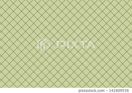 Retro-colored, fine diamond grid background material, horizontal, green, light green Retro-colored, fine diamond grid background material, horizontal, green, light green 142809556