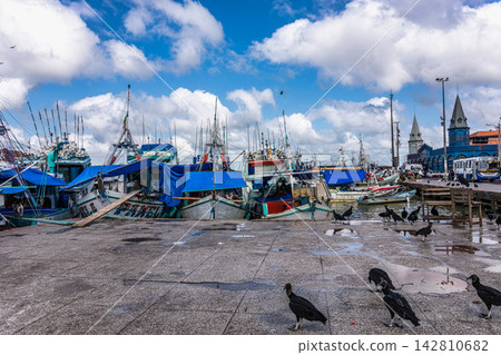 The Pedra do Peixe fish market at The Pedra do Peixe fish market at 142810682