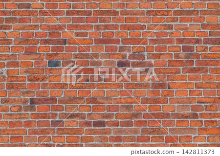 Fragment of a 19th century brick wall Fragment of a 19th century brick wall 142811373