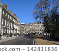 A street lined with historic buildings in London, England 142811836