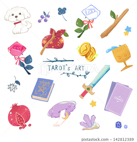 Major Arcana Tarot Cards: The Fool, The Magician, The High Priestess Major Arcana Tarot Cards: The Fool, The Magician, The High Priestess 142812389