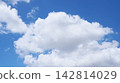 Clouds floating in the blue sky 142814029