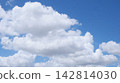 blue sky and white clouds 142814030