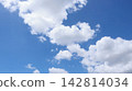 Clouds floating in the blue sky 142814034