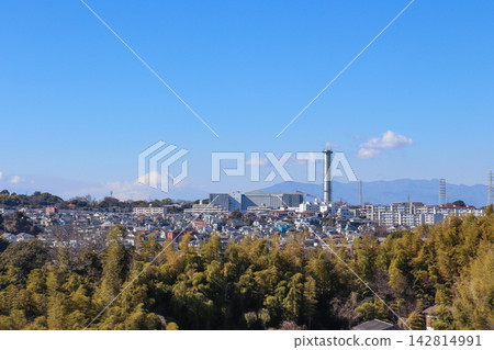 永田入口附近的街景(神奈川縣橫濱市南區) 永田入口附近的街景(神奈川縣橫濱市南區) 142814991