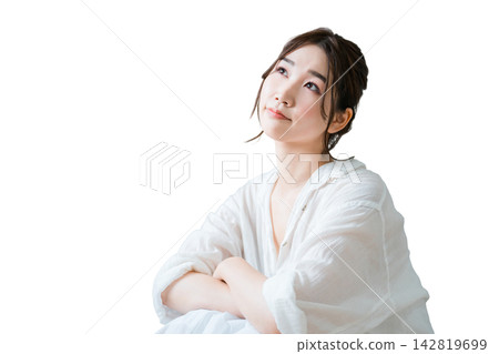 為女性提供自然美肌、美白的美容、護膚、基本化妝品(煩惱、擔憂、想法、煩惱) 為女性提供自然美肌、美白的美容、護膚、基本化妝品(煩惱、擔憂、想法、煩惱) 142819699