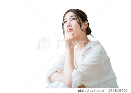 為女性提供自然美肌、美白的美容、護膚、基本化妝品(煩惱、擔憂、想法、煩惱) 為女性提供自然美肌、美白的美容、護膚、基本化妝品(煩惱、擔憂、想法、煩惱) 142819701