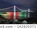 點亮明石海峽大橋 142820371