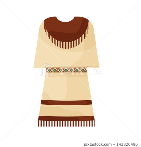 Illustration of Traditional Clothing 142820480