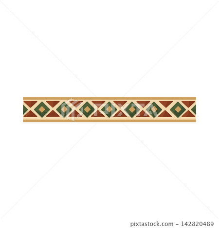 Illustration of Tribal Pattern Illustration of Tribal Pattern 142820489
