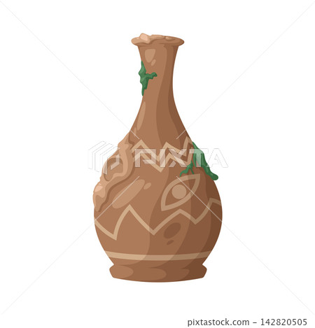 Illustration of Ancient Vase Illustration of Ancient Vase 142820505