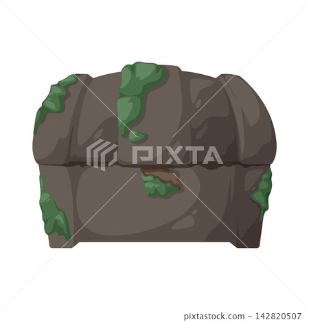 Illustration of Treasure Chest Illustration of Treasure Chest 142820507