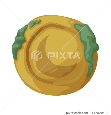 Illustration of Ancient Coin Illustration of Ancient Coin 142820508