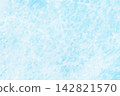 A light blue background with a cold, icy texture. 142821570