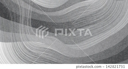 A monochrome abstract texture of flowing ripples. A monochrome abstract texture of flowing ripples. 142821731