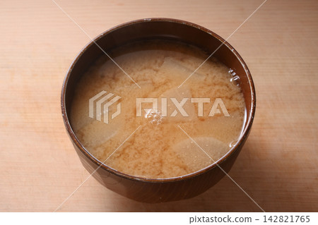 Daikon miso soup Daikon miso soup Daikon miso soup Daikon miso soup 142821765