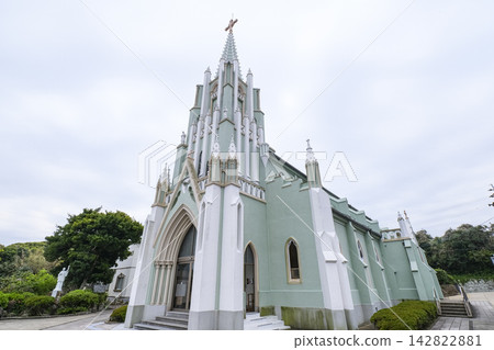 平戶沙勿略紀念教堂,哥德式建築。 平戶沙勿略紀念教堂,哥德式建築。 142822881