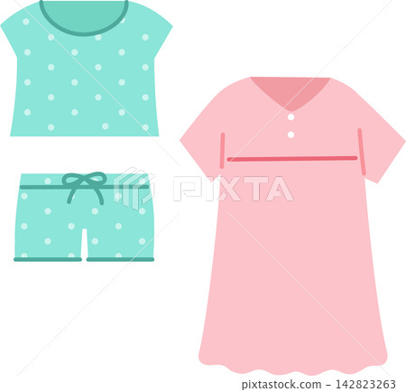 Women's short-sleeved pajamas Women's short-sleeved pajamas 142823263