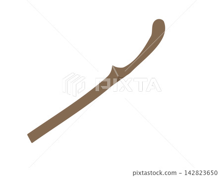 Illustrations of tea ceremony utensils Illustrations of tea ceremony utensils 142823650