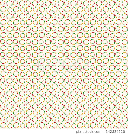 Polygonal geometric patterns in Christmas colors Polygonal geometric patterns in Christmas colors 142824220