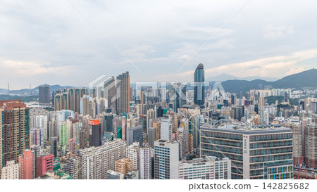 Hong Kong Sept 14 2026 Mong Kok Urban Cityscape Skyline Hong Kong Sept 14 2026 Mong Kok Urban Cityscape Skyline 142825682