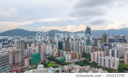 Hong Kong Sept 14 2026 Mong Kok Urban Cityscape Skyline Hong Kong Sept 14 2026 Mong Kok Urban Cityscape Skyline 142825705
