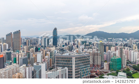 Hong Kong Sept 14 2026 Mong Kok Urban Cityscape Skyline Hong Kong Sept 14 2026 Mong Kok Urban Cityscape Skyline 142825707