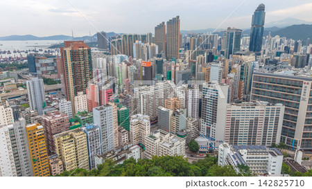 Hong Kong Sept 14 2026 Mong Kok Urban Cityscape Skyline Hong Kong Sept 14 2026 Mong Kok Urban Cityscape Skyline 142825710
