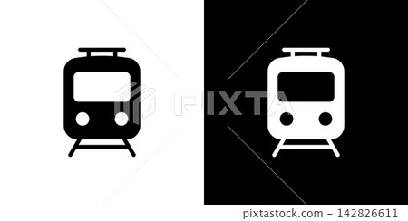 火車圖示 鐵路通道 JR 火車圖示 鐵路通道 JR 142826611
