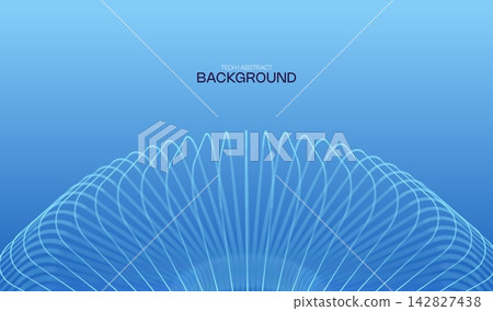 Background abstract artificial with ai light digital for futuristic speed prompt. Data network banner with blue cyber design for graphic algorithm business. Communication computer background 142827438