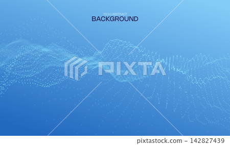 Digital technology data with background network abstract for business communication future. Vector flow science with blue computer futuristic for ai connect line. Tech connection digital Digital technology data with background network abstract for business communication future. Vector flow science with blue computer futuristic for ai connect line. Tech connection digital 142827439
