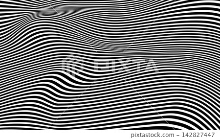 Pattern texture wave with line background abstract and shape sound wavy. Organic graphic vector with design geometric retro and art funky groovy. Swirl blue pattern with cover illusion line. Pattern texture wave with line background abstract and shape sound wavy. Organic graphic vector with design geometric retro and art funky groovy. Swirl blue pattern with cover illusion line. 142827447