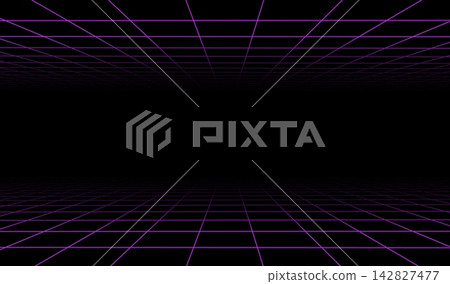Background pixel video for game grid retro and space line black. Vr abstract graphic for 3d 80s art and digital geometric banner. Background design future for game portal tunnel and grid. Background pixel video for game grid retro and space line black. Vr abstract graphic for 3d 80s art and digital geometric banner. Background design future for game portal tunnel and grid. 142827477
