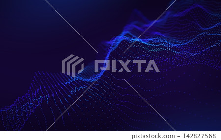 Abstract future ai background with blue big data and digital dots for tech and technology science presentation. Line cyber business network 3d backdrop. Connection graphic design Abstract future ai background with blue big data and digital dots for tech and technology science presentation. Line cyber business network 3d backdrop. Connection graphic design 142827568