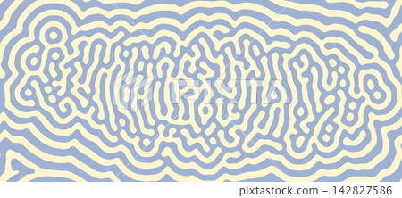 Pattern line abstract with organic shape background and vector psychedelic scandinavian. Texture groovy wave with design geometric graphic and irregular modern 60s. Art creative pattern Pattern line abstract with organic shape background and vector psychedelic scandinavian. Texture groovy wave with design geometric graphic and irregular modern 60s. Art creative pattern 142827586