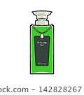 Simple perfume bottle (green) 142828267
