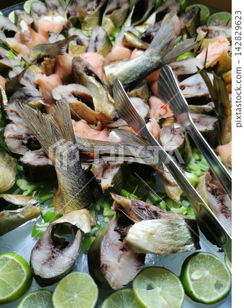 fresh fish salad fresh fish salad 142829623