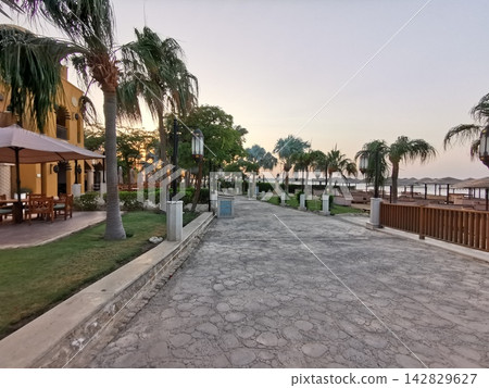 Egypt beach Red Sea Makadi Bay Egypt beach Red Sea Makadi Bay 142829627