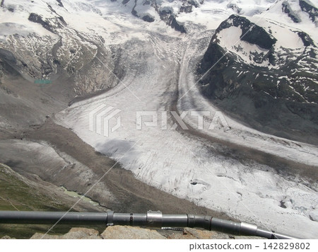 Switzerland, Zermatt, Gorner Glacier Switzerland, Zermatt, Gorner Glacier 142829802