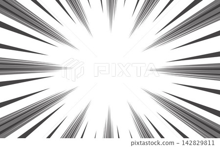 Black and white simple concentration lines. vector illustration Black and white simple concentration lines. vector illustration 142829811